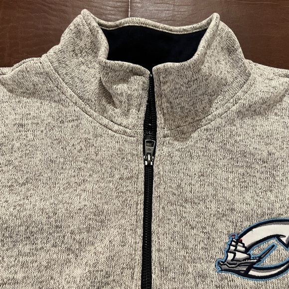 ‘47 Brand Columbus Clippers 1/4 Zip Sweater - Size XL - Picture 3 of 10